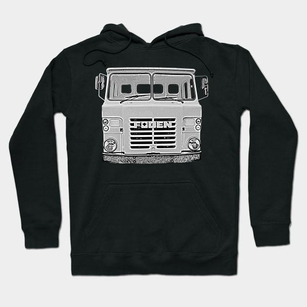 Foden S83 1970s classic heavy lorry Hoodie by soitwouldseem